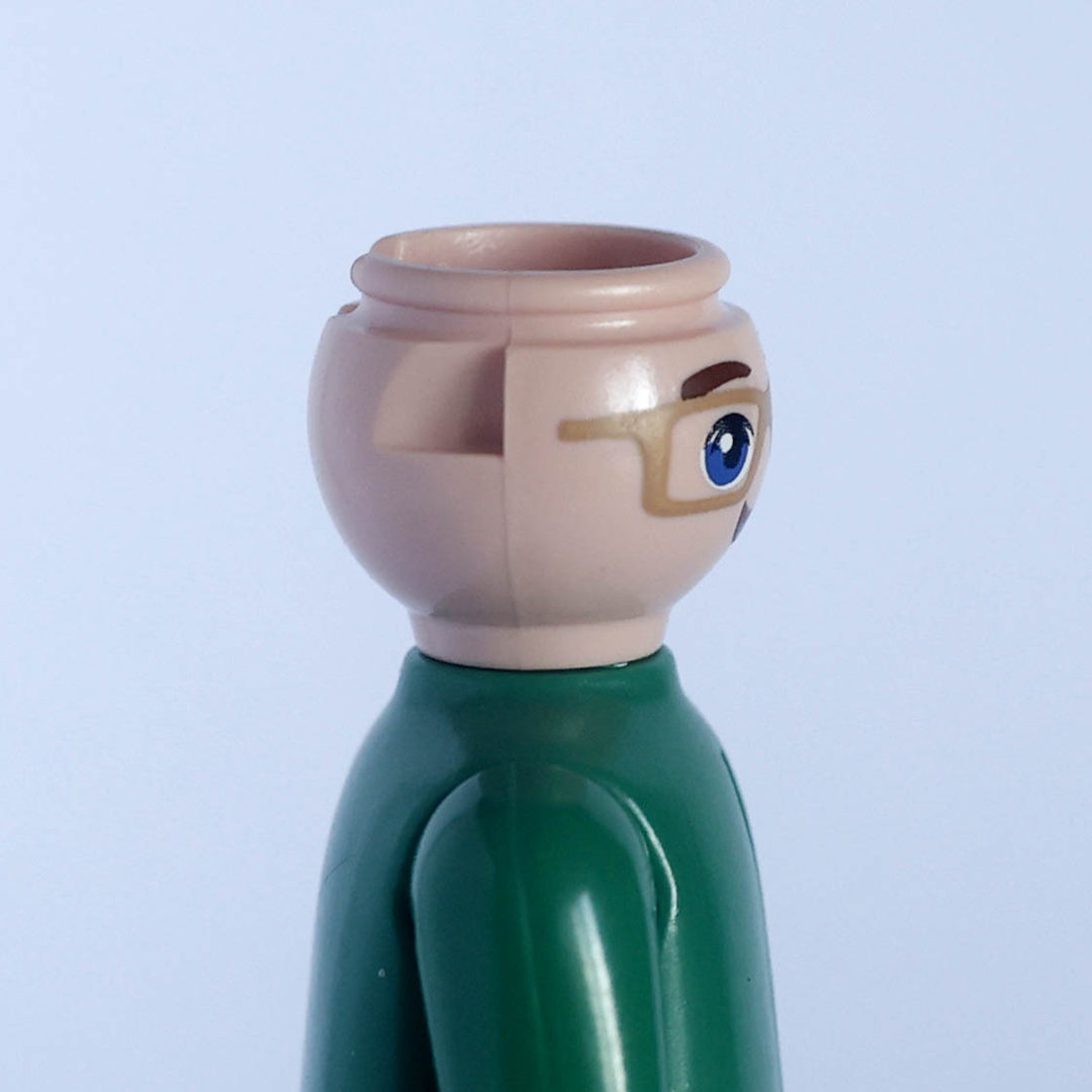 Playmobil Cabeza Chico con gafas ¡Despiece! | clickclack.es