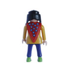 Playmobil Chica amarilla azul con pañuelo rojo ¡Mercadillo! | clickclack.es