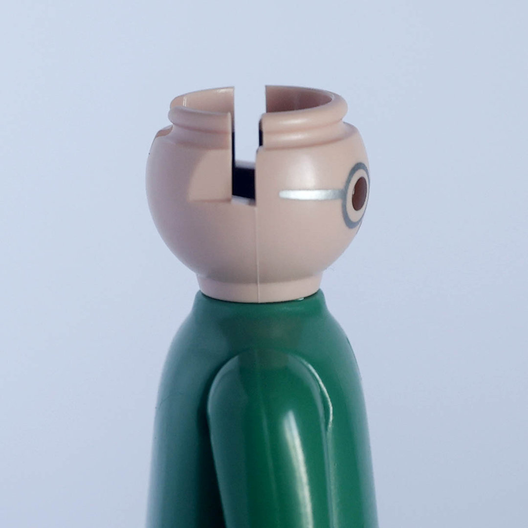 Playmobil Cabeza con gafas redondas ¡Despiece! | clickclack.es