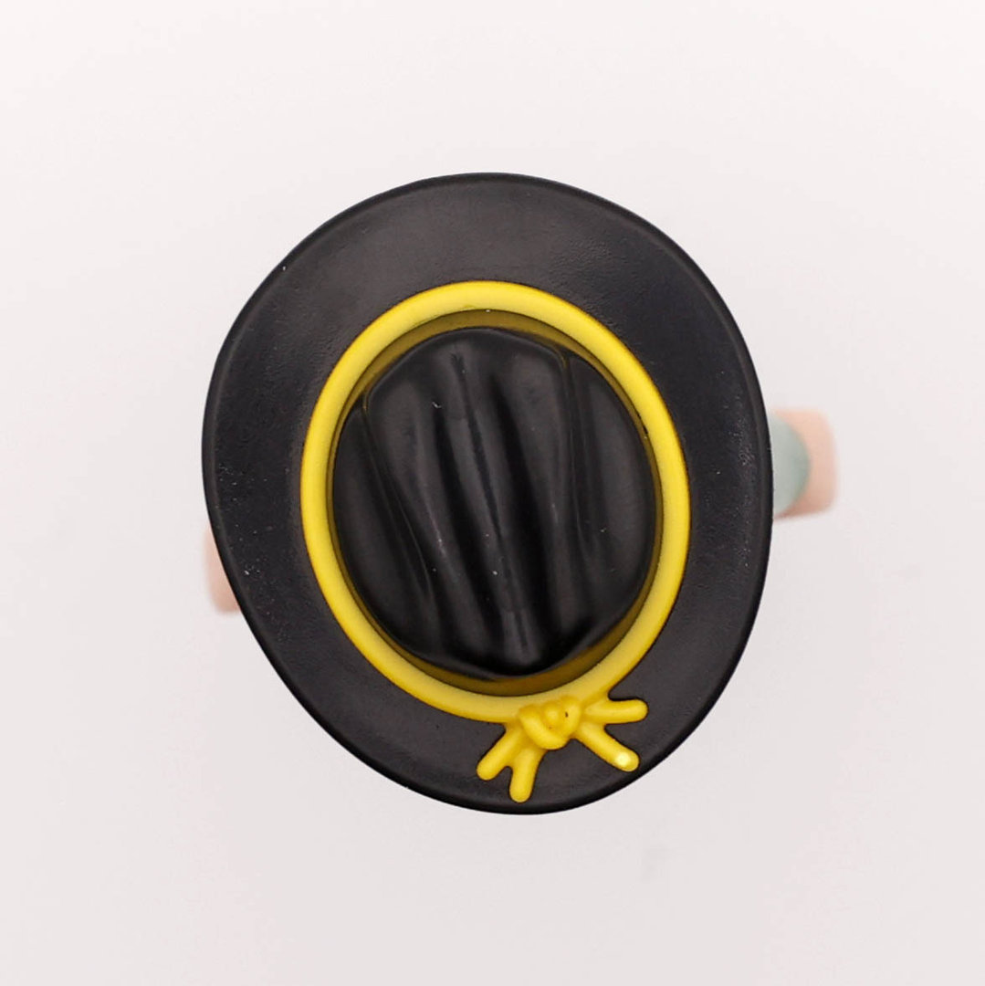 Playmobil Sombrero vaquero negro lazo amarillo ¡Despiece! | clickclack.es