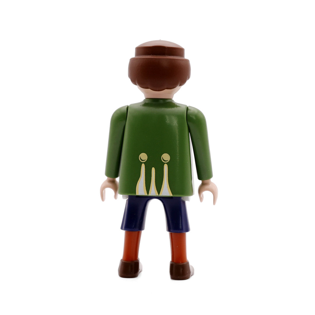 Playmobil Aldeano colonial verde azul ¡Mercadillo! | clickclack.es