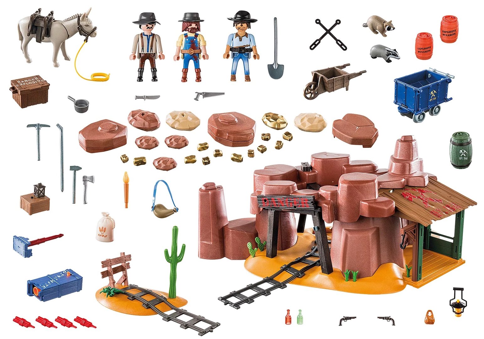 Playmobil 70948 Mina del oeste ¡Western! | clickclack.es