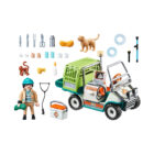 Playmobil 70346 Veterinario con Coche Médico ¡Family Fun! | clickclack.es