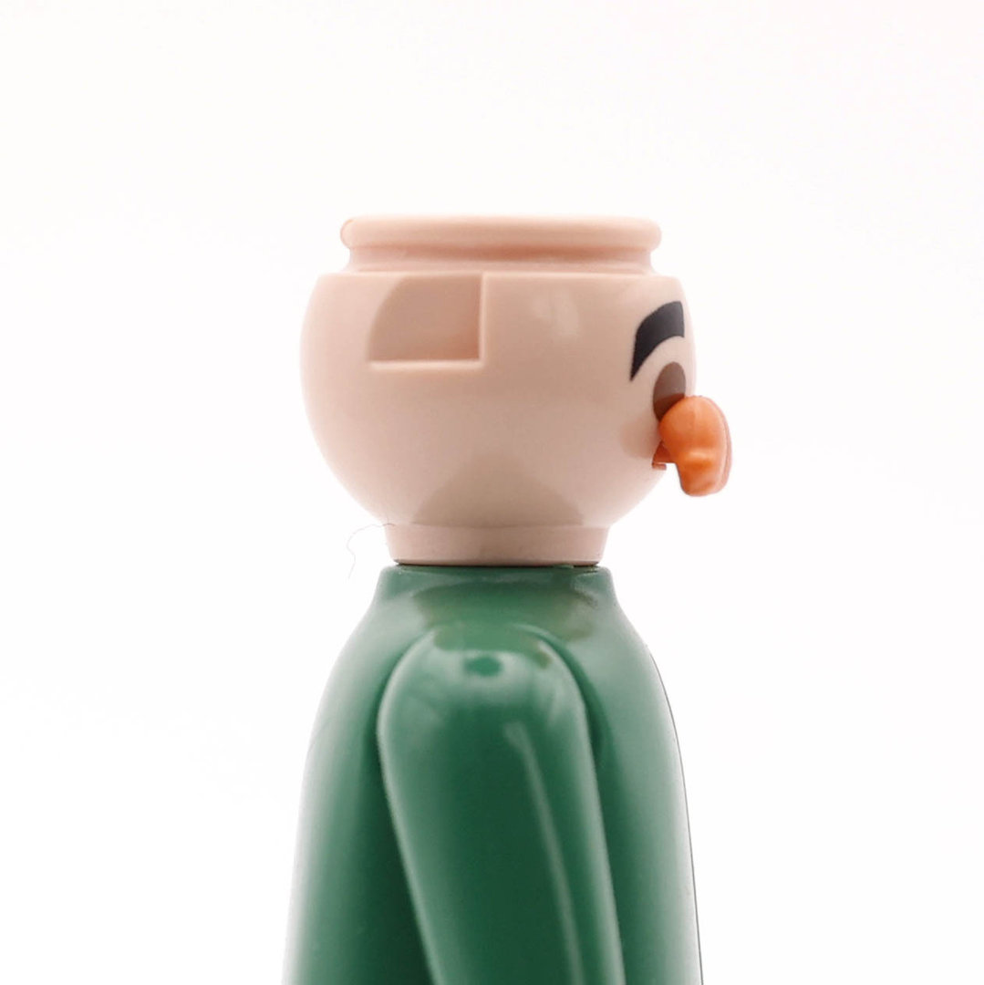 Playmobil Cabeza con bigote pelirrojo ¡Despiece! | clickclack.es