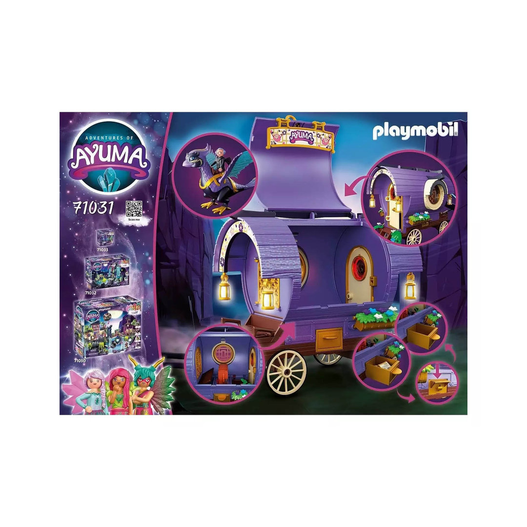 Playmobil 71031 Carruaje de Hada con Fénix ¡Ayuma! | clickclack.es