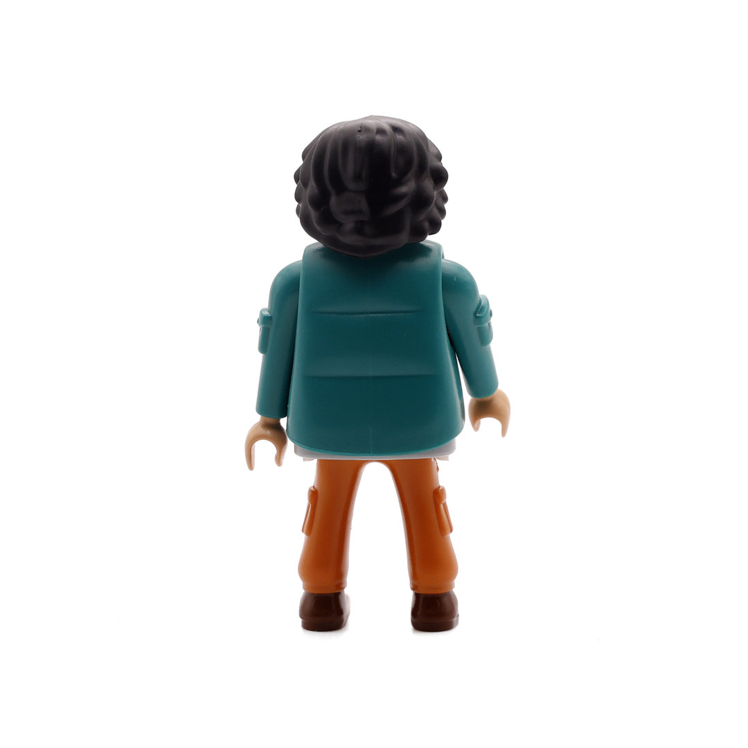 Playmobil Chico con plumífero verde ¡Mercadillo! | clickclack.es