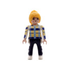 Playmobil Chica rubia con camisa a cuadros ¡Mercadillo! | clickclack.es