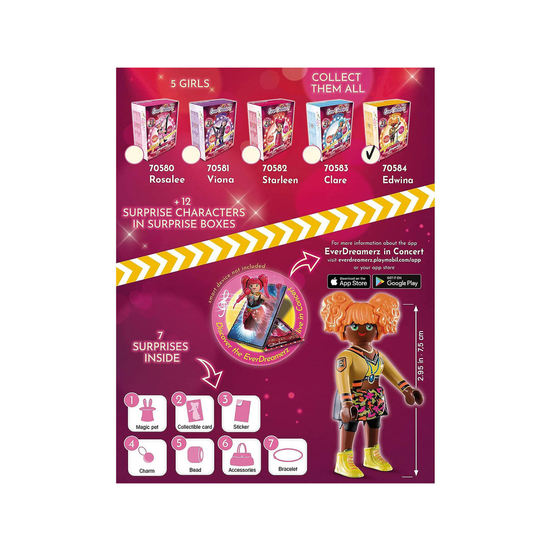 Playmobil 70584 Edwina - Music World ¡Everdreamerz! | clickclack.es