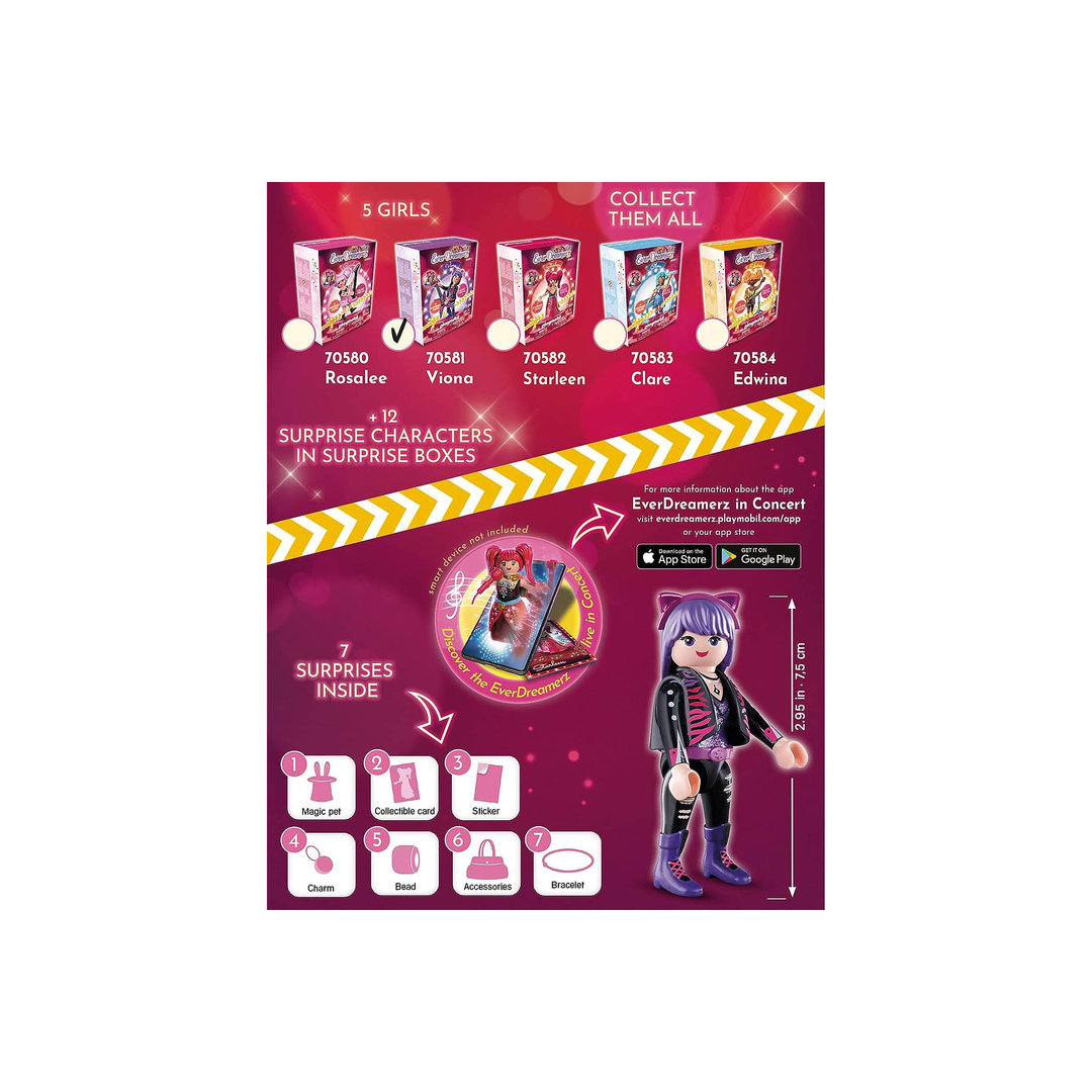 Playmobil 70581 Viona - Music World ¡Everdreamerz! | clickclack.es