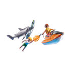 Playmobil 70489 Rescate al ataque de tiburón ¡Action! | clickclack.es