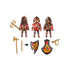 Playmobil 70672 Set de 3 caballeros de Burnham ¡Novelmore! | clickclack.es