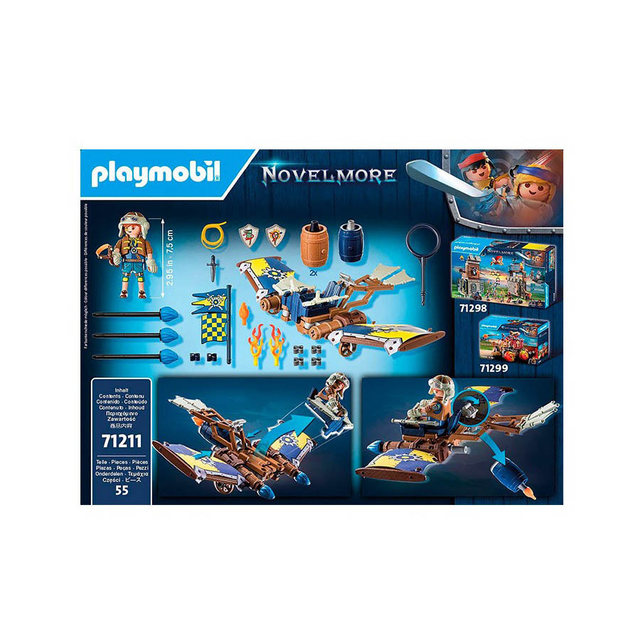 Playmobil 71211 Planeador de Dario ¡Novelmore! | clickclack.es