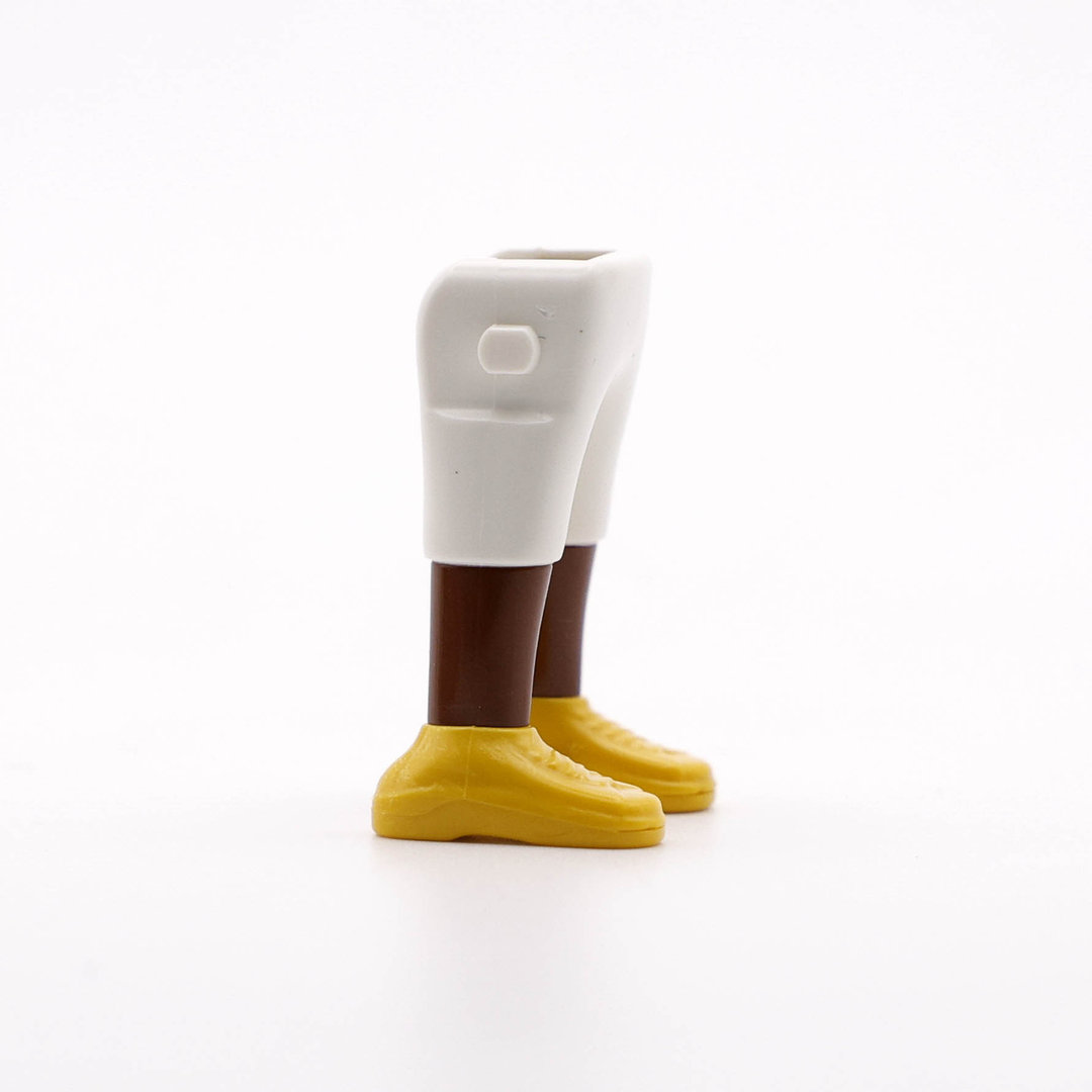 Playmobil Piernas pantalón corto blanco ¡Despiece! | clickclack.es
