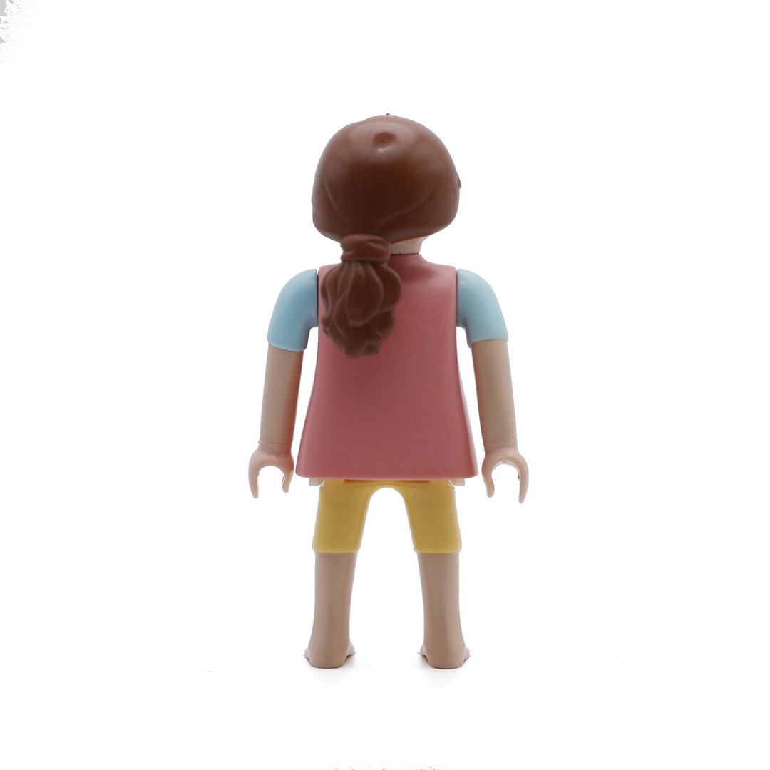 Playmobil Chica bañista de rosa y azul ¡Mercadillo! | clickclack.es