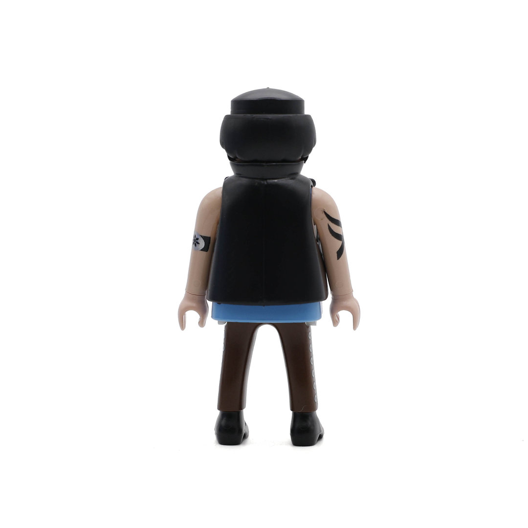 Playmobil Pandillero barbudo con calavera ¡Mercadillo! | clickclack.es
