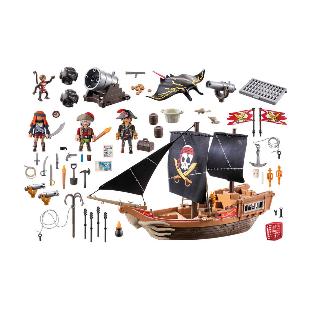 Playmobil 71530 Gran Barco pirata ¡Pirates! | clickclack.es