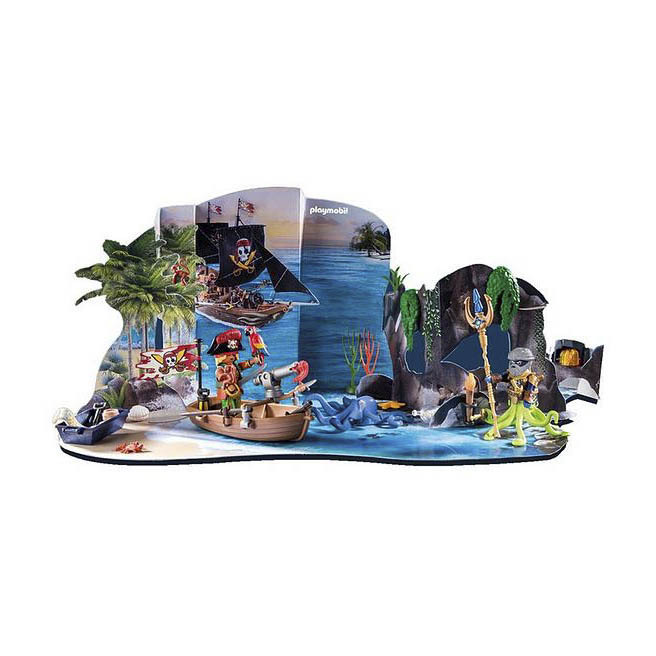 Playmobil 71636 Calendario de Adviento: Piratas ¡Navidad! | clickclack.es