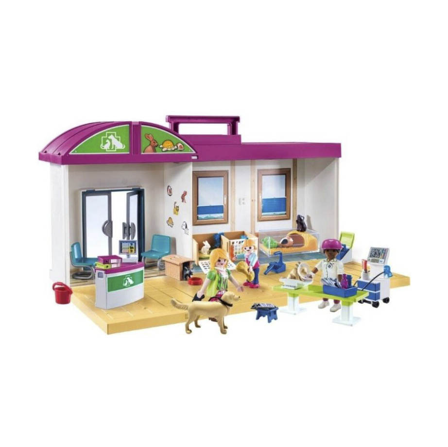 Playmobil 71715 Clínica veterinaria maletín ¡My Life! | clickclack.es
