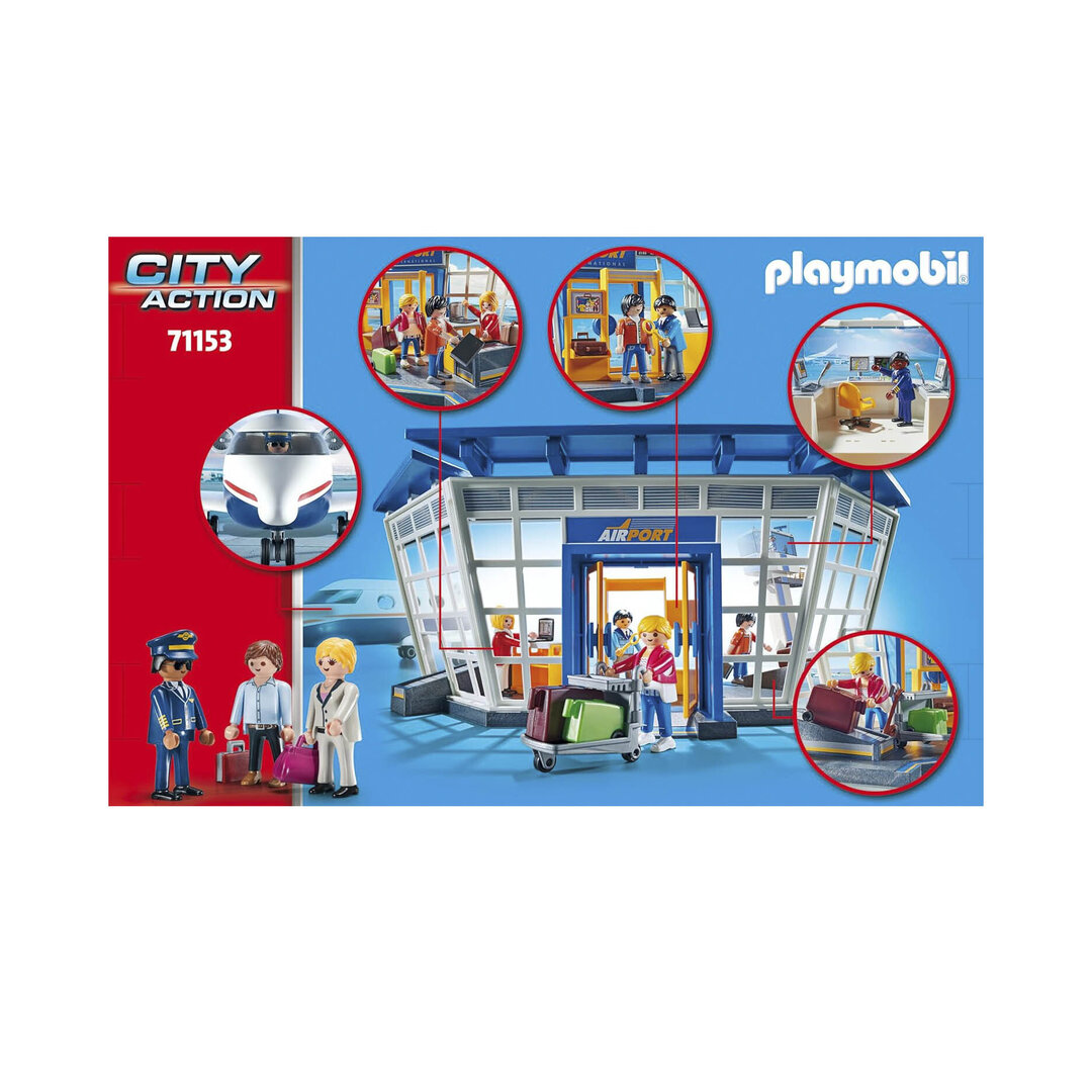 Playmobil 71153 Aeropuerto con Avión ¡City Action! | clickclack.es
