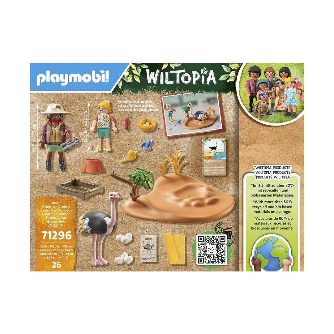 Playmobil 71296 Cuidadores de Avestruces ¡Wiltopia! | clickclack.es