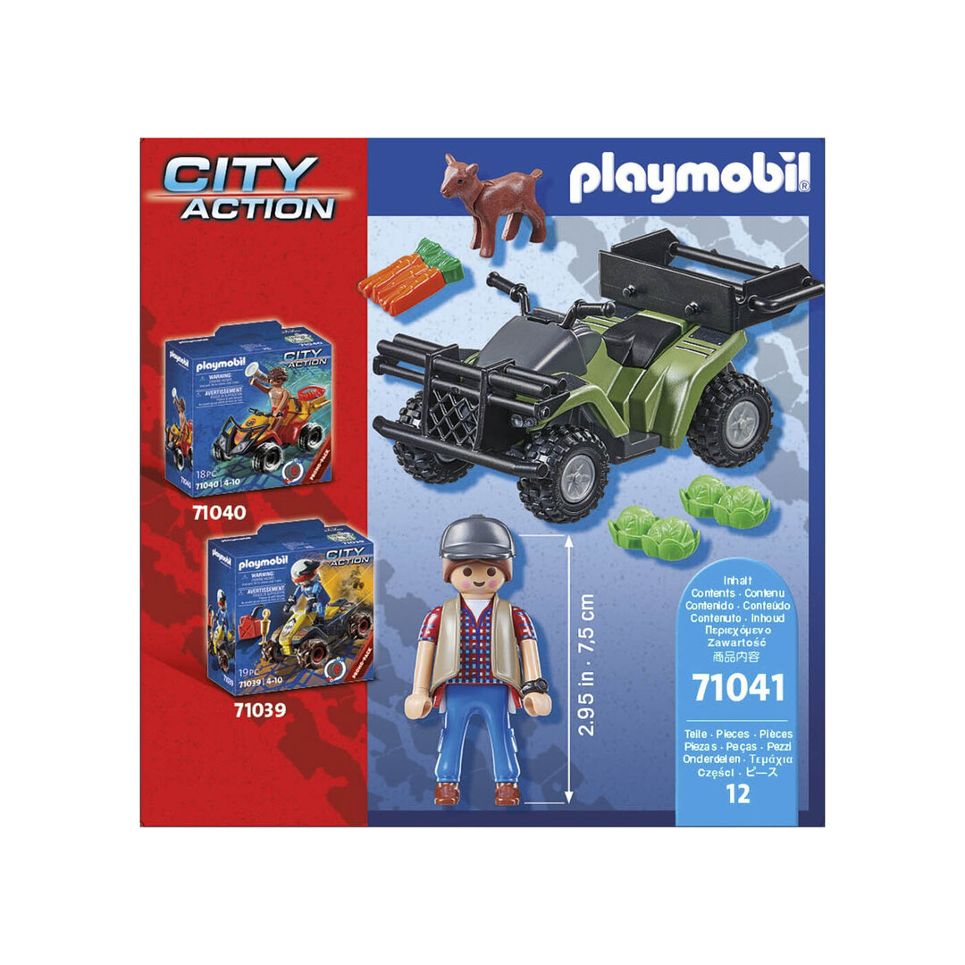 Playmobil 71041 Quad de Granja ¡Country! | clickclack.es