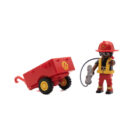 Playmobil niño bombero con carro y extintor ¡Mercadillo! | clickclack.es