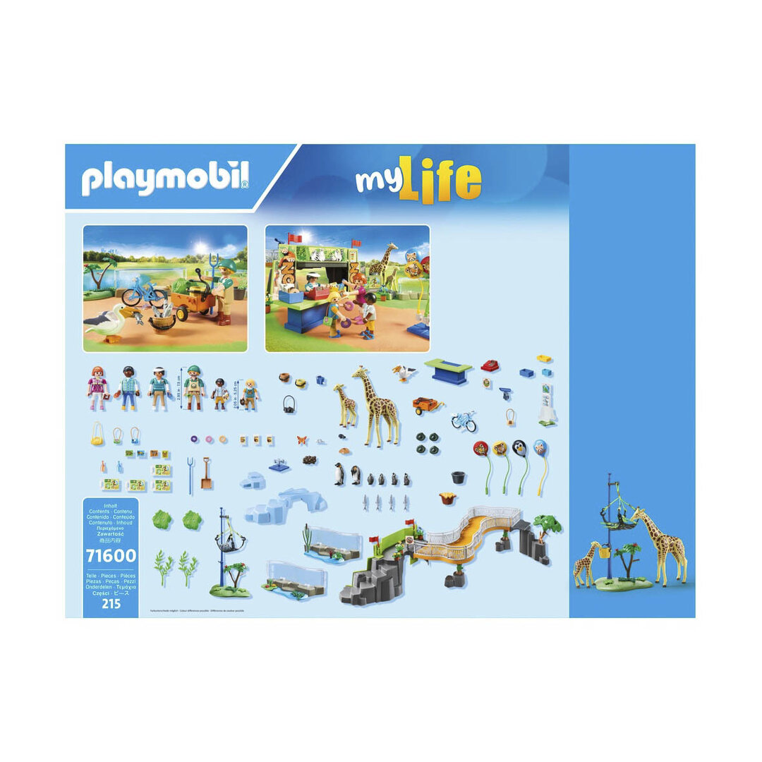 Playmobil Gran Zoo con animales  ¡City Life! | clickclack.es
