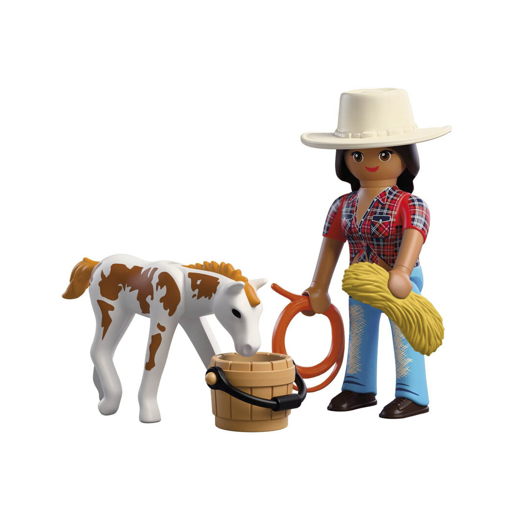 Playmobil 72026 Duo pack Jinete con caballo ¡Duopack! | clickclack.es