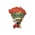Funko Pop Cowboy Bebop Edward on scooter with Ein ¡Modelo 1215! | clickclack.es