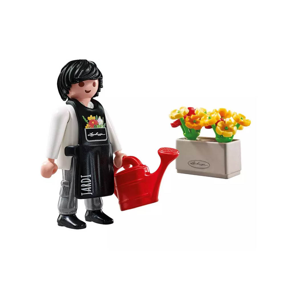 Playmobil 19070 Figura especial jardinero JARDI ¡Lechuza! | clickclack.es