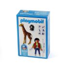 Playmobil 3253 Jirafa con cuidadora ¡Zoo! | clickclack.es