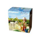 Playmobil 4944 Cuidadora con Alpaka ¡Pascua! | clickclack.es