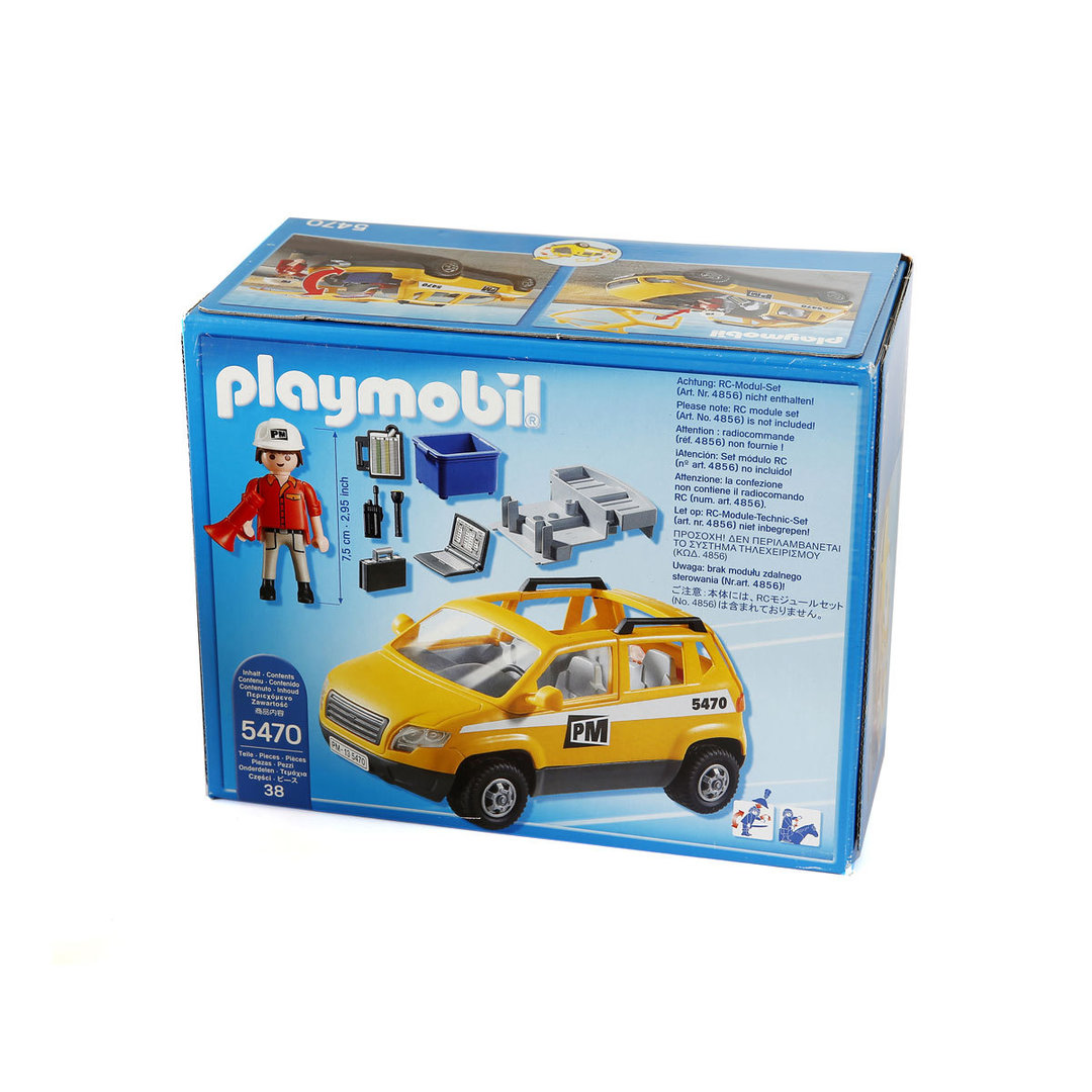 Playmobil 5470 Coche jefe de obra ¡Construct! | clickclack.es