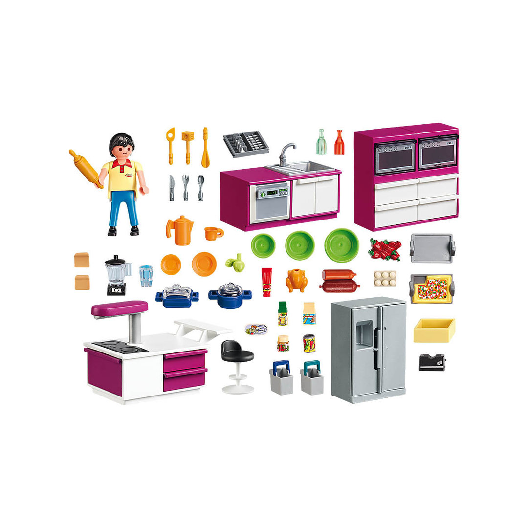 Playmobil 5582 Cocina moderna ¡City Life! | clickclack.es
