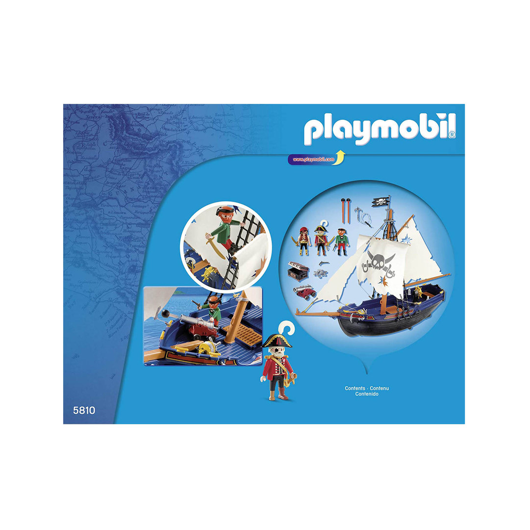 Playmobil 5810 Barco Corsario ¡Pirates! | clickclack.es