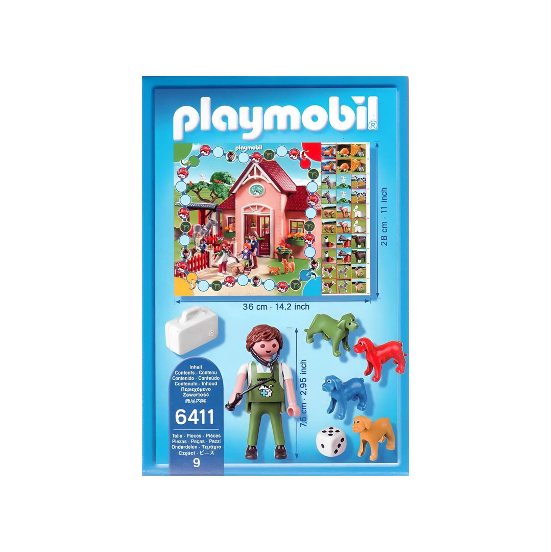 Playmobil 6411 Juego Clínica veterinaria ¡City Life! | clickclack.es
