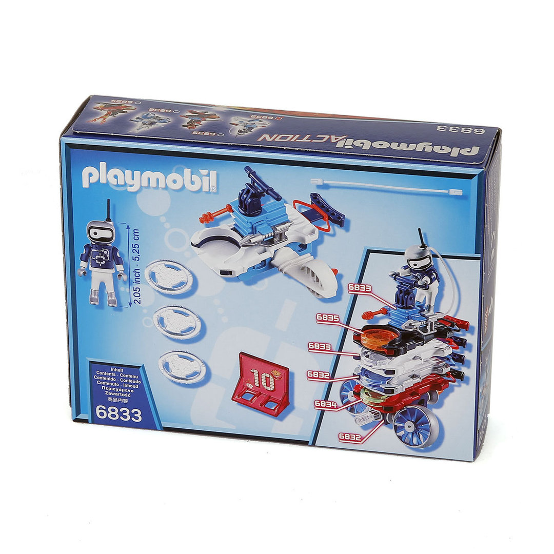 Playmobil 6833 Icebot con lanzador de discos ¡Nuevo! | clickclack.es