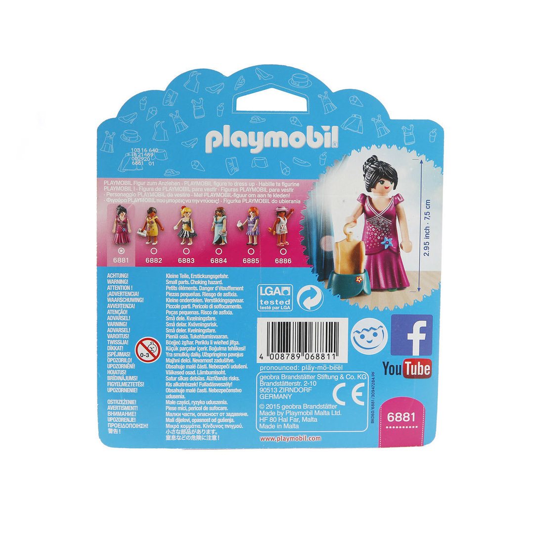Playmobil 6881 Fashion Girl-Fiesta ¡Nuevo! | clickclack.es