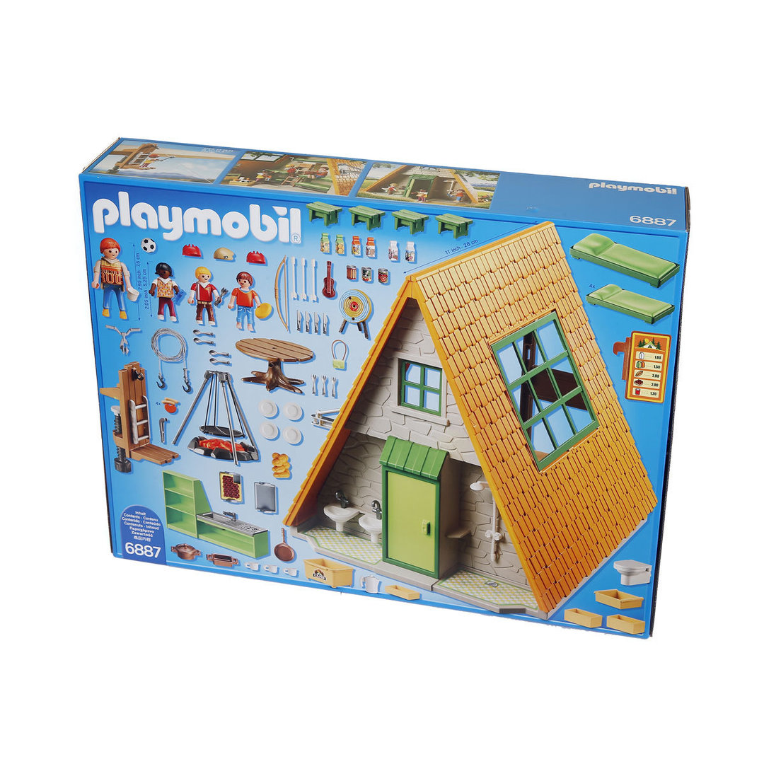 Playmobil 6887 Cabaña de campamento ¡Summer fun! | clickclack.es