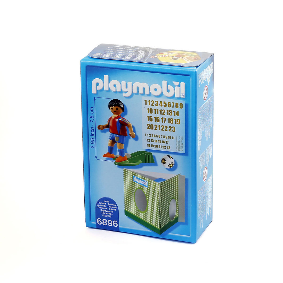 Playmobil 6896 Jugador de Fútbol de España ¡Descatalogado! | clickclack.es