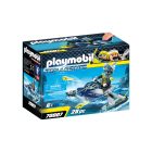 Playmobil 70007 Moto de agua del equipo S.H.A.R.K. ¡Top Agents! | clickclack.es