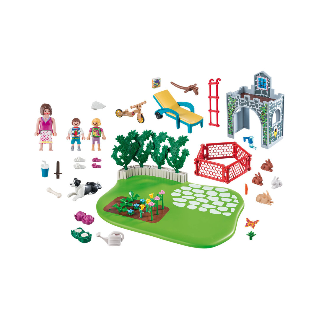 Playmobil 70010 Superset Jardín y huerto familiar ¡Country! | clickclack.es