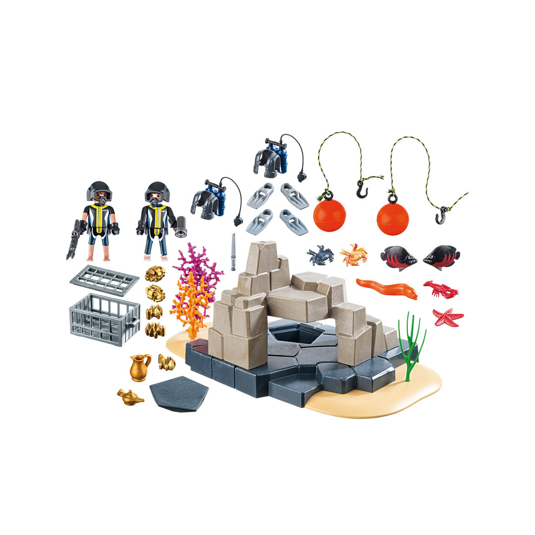 Playmobil 70011 Superset Buzos Fuerzas especiales ¡City Action! | clickclack.es