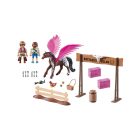 Playmobil 70074 Marla, Del y Caballo con Alas ¡THE MOVIE! | clickclack.es