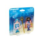 Playmobil 70082 Duopack Neptuno y Sirena ¡Nuevo! | clickclack.es