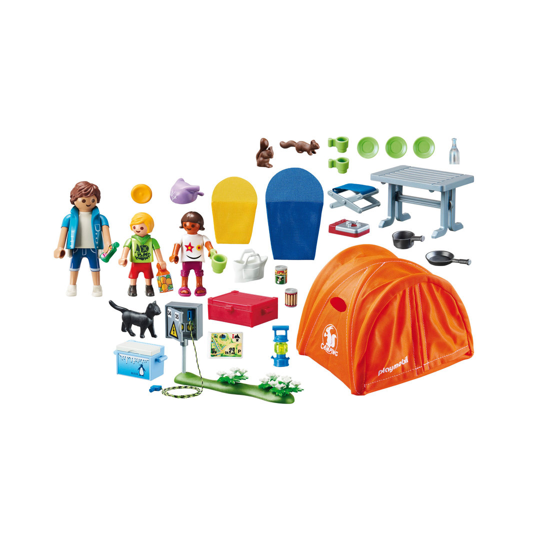 Playmobil 70089 Camping en familia ¡Family Fun! | clickclack.es