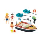 Playmobil 70091 Lancha con flotadores ¡Verano! | clickclack.es