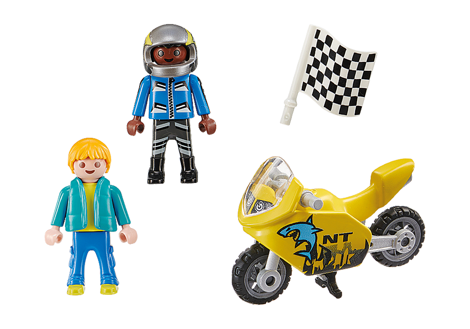 Playmobil 70380 Special Plus Niños con moto  ¡City Life! | clickclack.es