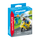 Playmobil 70380 Special Plus Niños con moto  ¡City Life! | clickclack.es