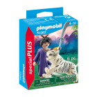 Playmobil 70382 Special Plus Guerrera asiática con tigre ¡History! | clickclack.es